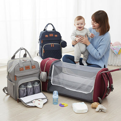 Sac a langer bebe | 3 en 1 multifonction