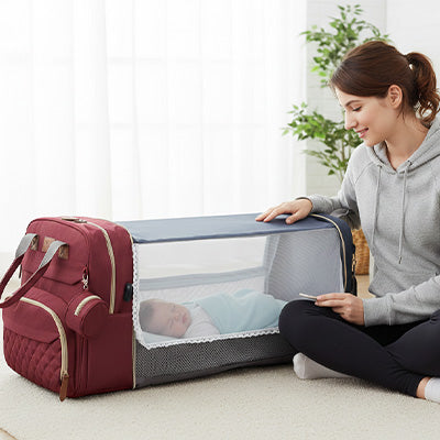 Sac a langer bebe | 3 en 1 multifonction