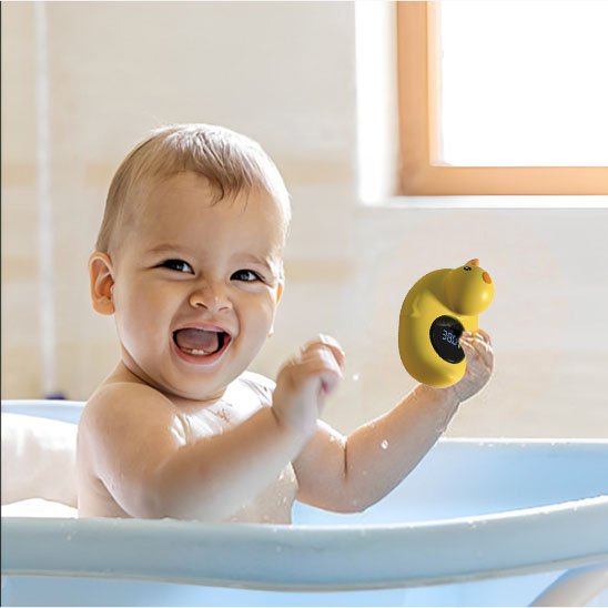 Thermomètre bain bébé